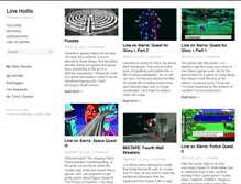 Tablet Screenshot of linehollis.com